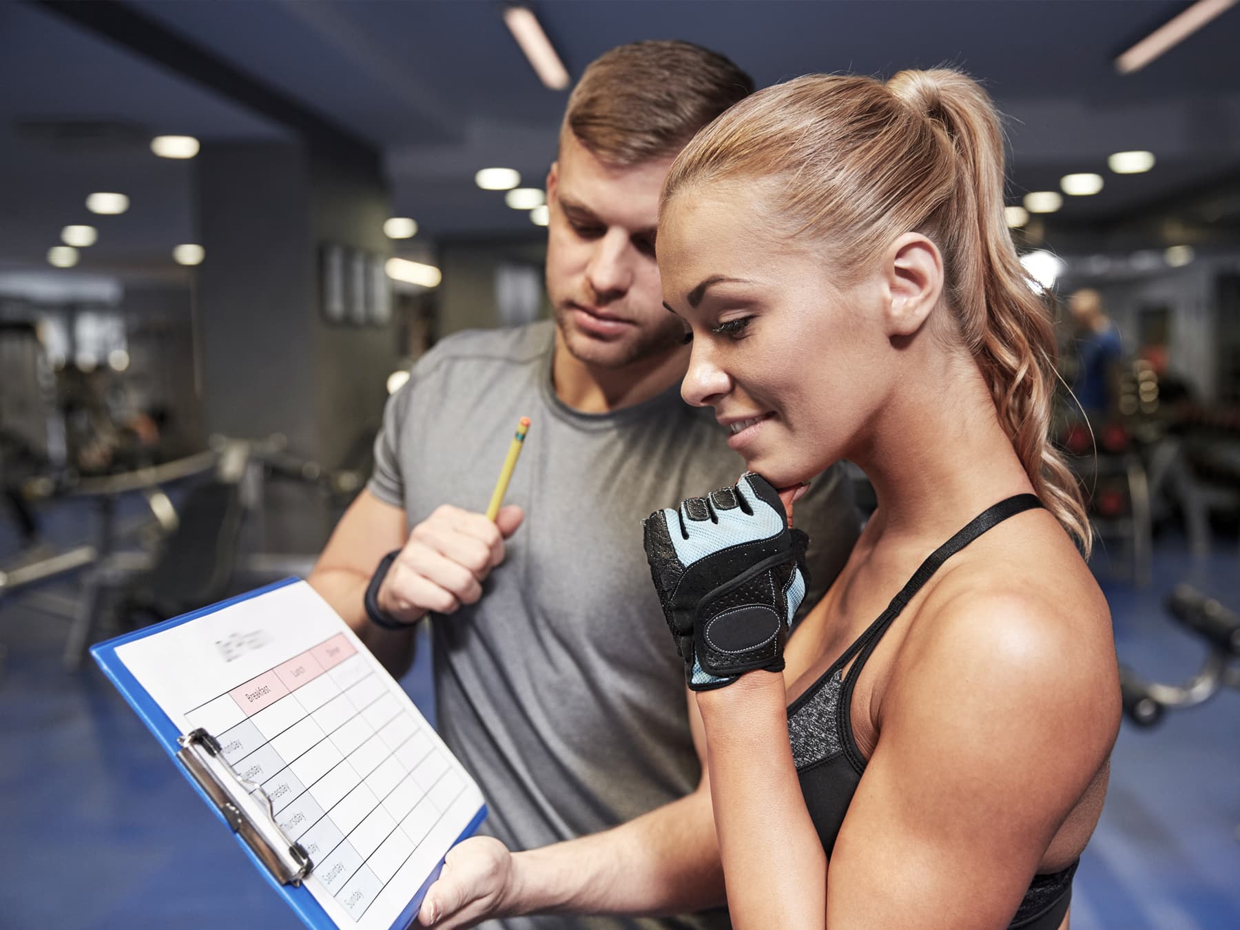 Horario CrossFit con monitor