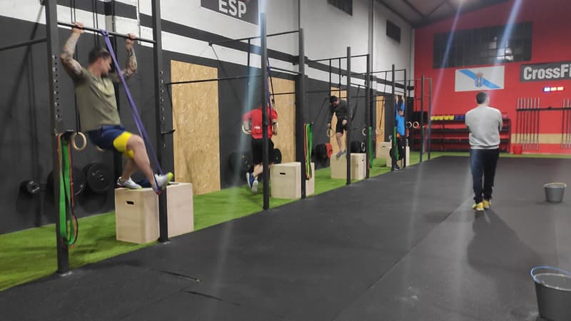 Crossfit en grupo en Ourense